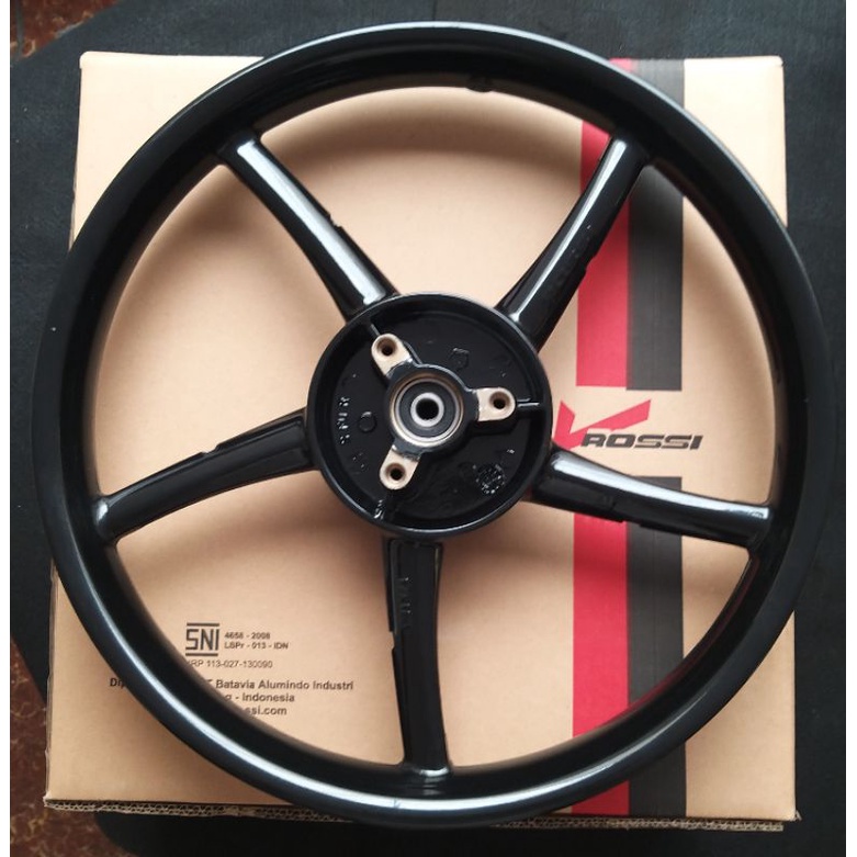 Jual Velg Rc Vrossi Sanca Satria Fu Belakang Rear Black Glos Shopee Indonesia