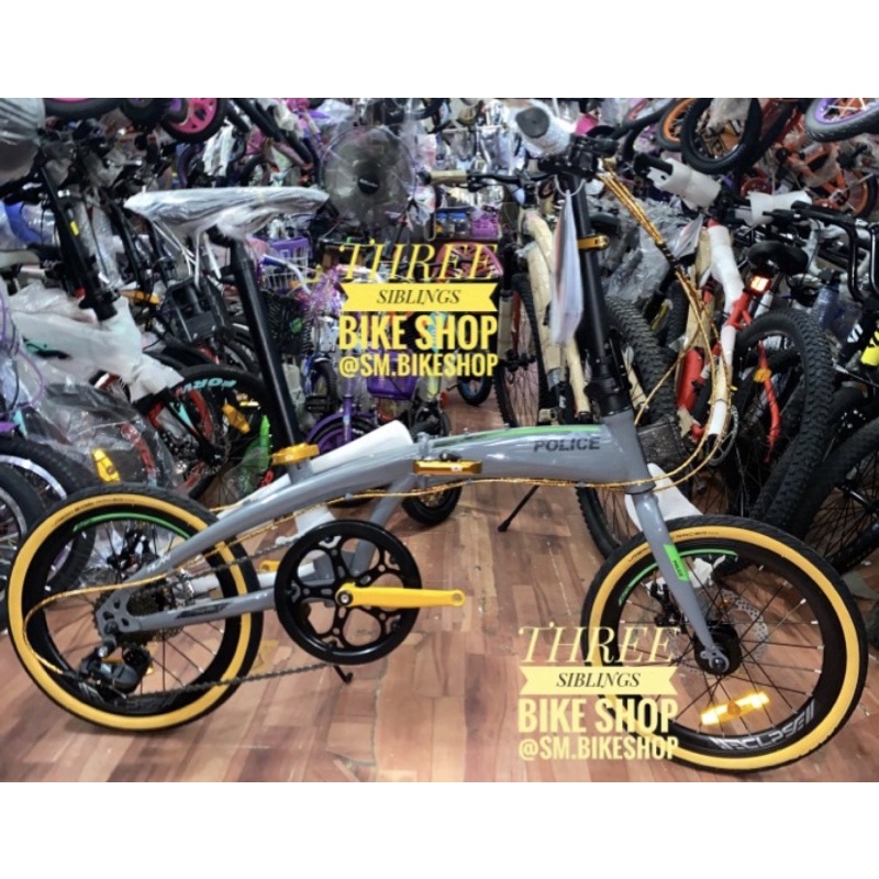 Jual SEPEDA LIPAT ELEMENT POLICE MILAN 16 INCH | Shopee Indonesia