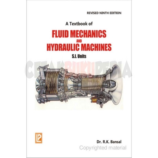 Jual Stasiun Buku A Textbook Of Fluid Mechanics And Hydraulic Machines ...