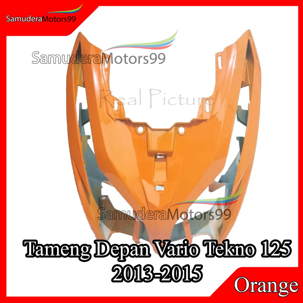 Jual Panel Tameng Depan Vario Tekno Orange Dasi Besar Vario Shopee Indonesia