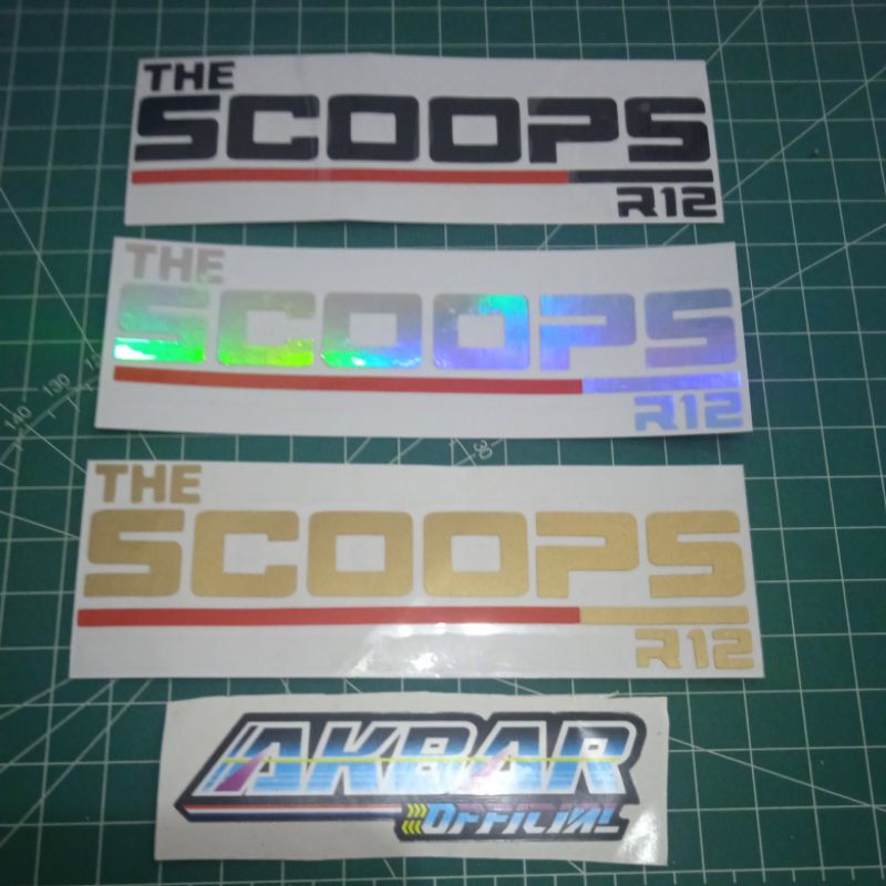 Jual stiker logo scoopy r12 sticker scoopy r12 | Shopee Indonesia
