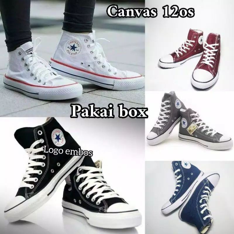 Sepatu converse all on sale star