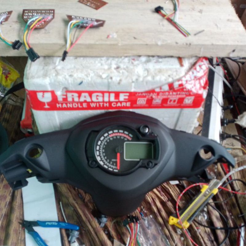 Jual speedometer digital jupiter z burhan Shopee Indonesia