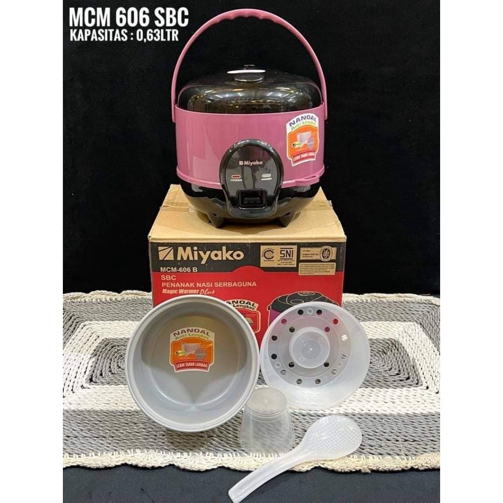 Jual Magic com Miyako 0,6 liter MCM 606 SBC | Shopee Indonesia