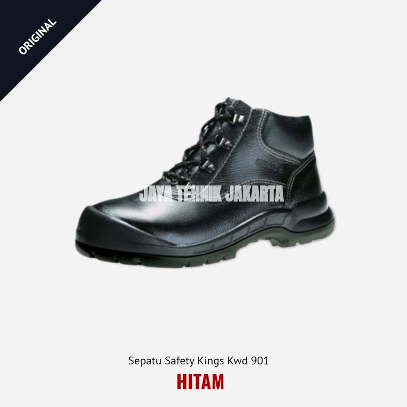Jual Sepatu Safety Kings Kwd 901 Hitam / Safety Shoes Kings KWD 901 X
