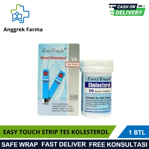 EASY TOUCH STRIP TES KOLESTEROL/STRIP UNTUK CEK KOLESTEROL