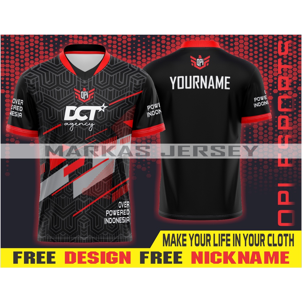 Jual JERSEY BAJU KAOS OPI ESPORTS NEW 2022 MOBILE LEGENDS FREEFIRE PUBG