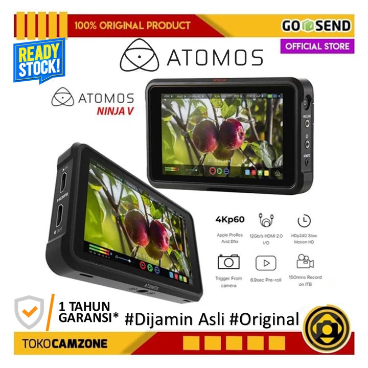 Jual Atomos Ninja V 5" 4K HDMI Recording Monitor | Shopee Indonesia