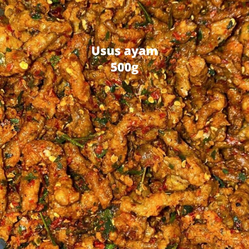 Jual Usus Ayam Crispy Pedas Daun Jeruk 500g Shopee Indonesia