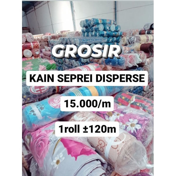Jual KAIN SPREI POLIMIKRO DISPERS ROLL - KAIN MICROTEX ROLL | Shopee ...