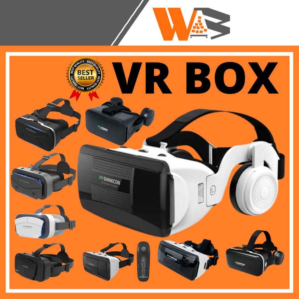 Jual COD VR Box Kacamata VR Virtual Reality Box Kaca Mata Virtual