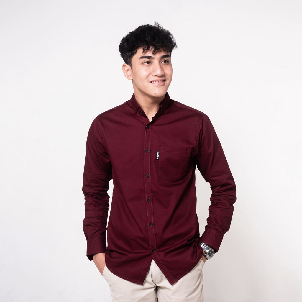 Loose Basic Floral Velvet: Maroon main image 1