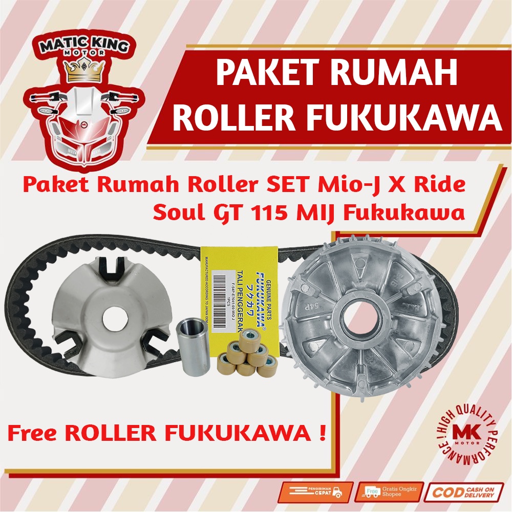 Jual Paket Kirian Rumah Roller Vanbelt Yamaha Mio J Soul Gt Fino X Ride