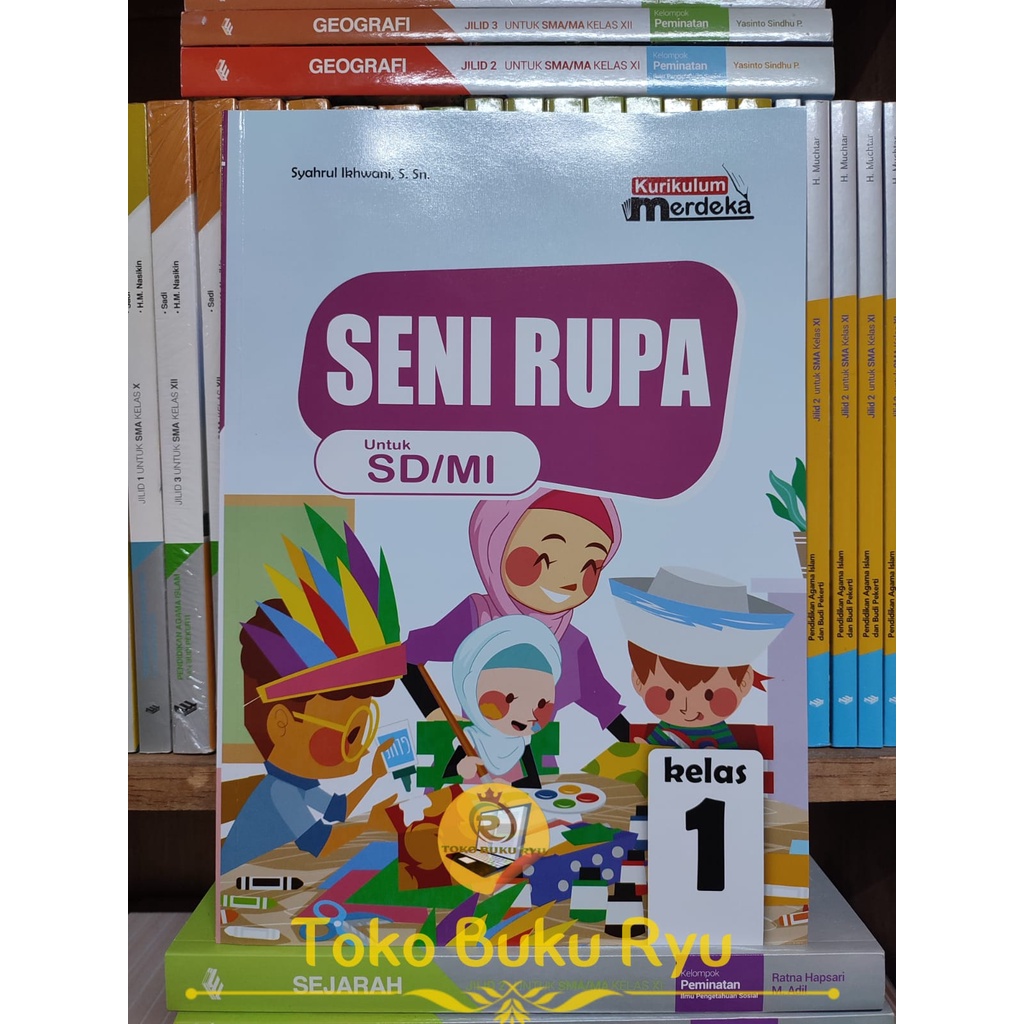 Jual Buku Seni Rupa Kelas 1 SD Diknas Kurikulum Merdeka | Shopee Indonesia