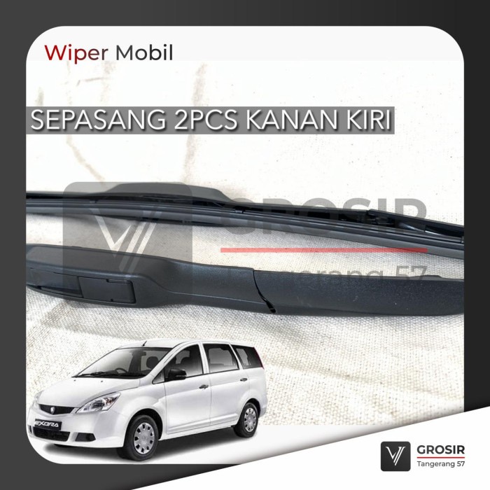 Jual WIPER PROTON EXORA HYBRID BLADE / WIPER PROTON EXORA HYBRID 2 PCS