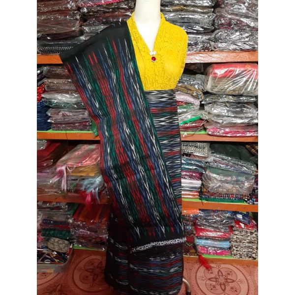 Jual MANDAR TARUTUNG MOTIF ULOS HARUNGGUAN HITAM SONGKET SITOLU TUHO ...