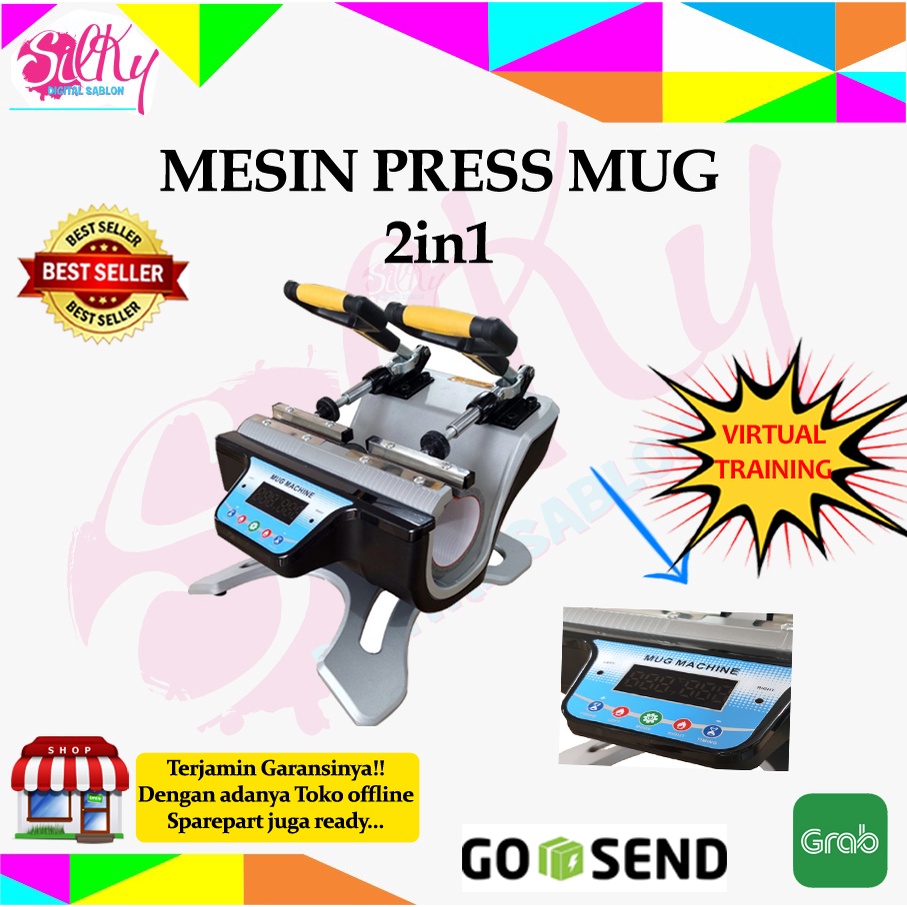 Jual Mesin Press Mug Twin 2in1 Shopee Indonesia 4739