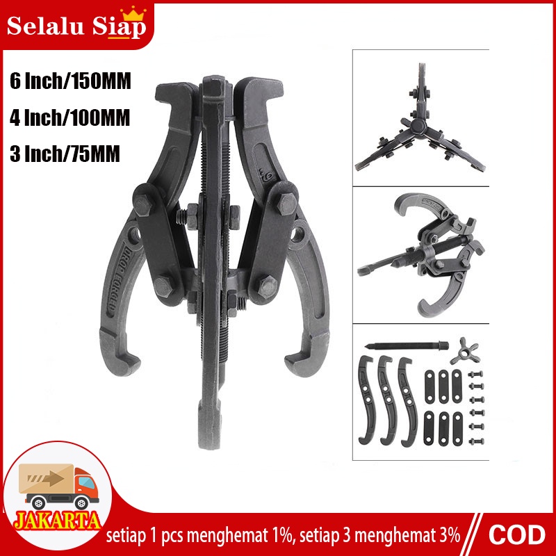 Jual Treker Kaki Inch Gear Puller Jaw Tracker Alat