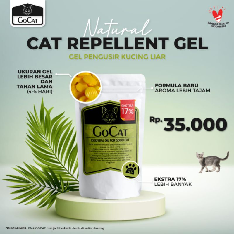 Jual Gocat Cat repellent gel Gel Pengusir Kucing 66gr Shopee