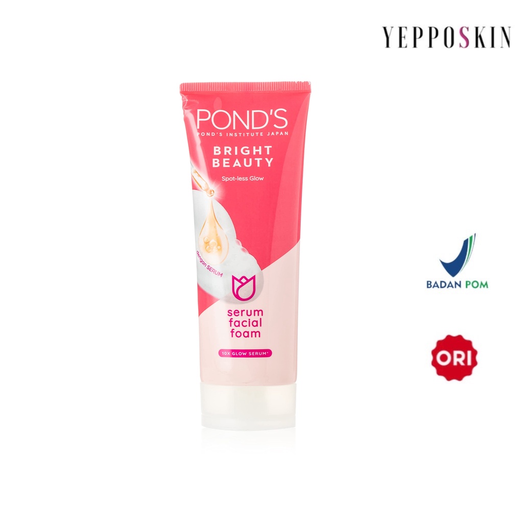 Jual Ponds Bright Beauty Serum Facial Foam 50 G | Shopee Indonesia