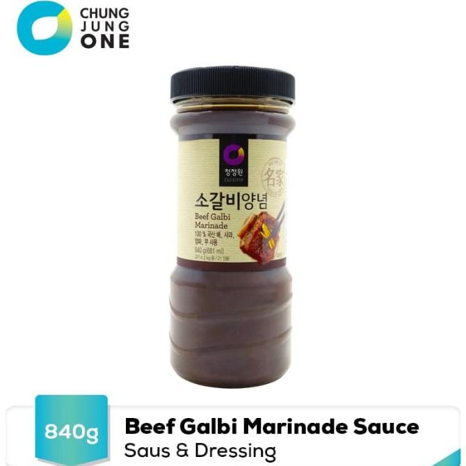 Jual Chung Jung One Beef Galbi Marinade Sauce 840 gr Shopee Indonesia
