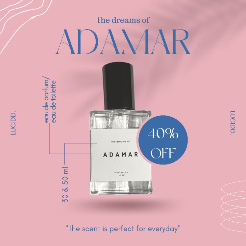 Jual Lucidd Adamar Parfum Pria Dan Wanita Wangi Tahan Lama Terbaik ...