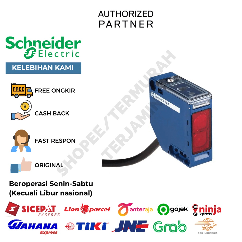 Jual SCHNEIDER PHOTO-ELECTRIC SENSOR UK - RECEIVER - SN 30M - 24 ...