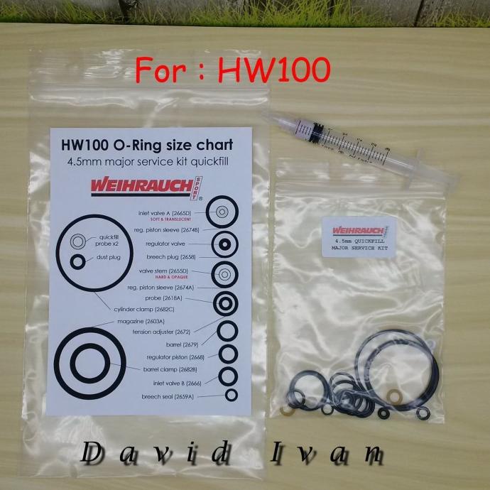 Jual WEIHRAUCH HW100 Major Service Kit / Seal Set HW100 Shopee Indonesia