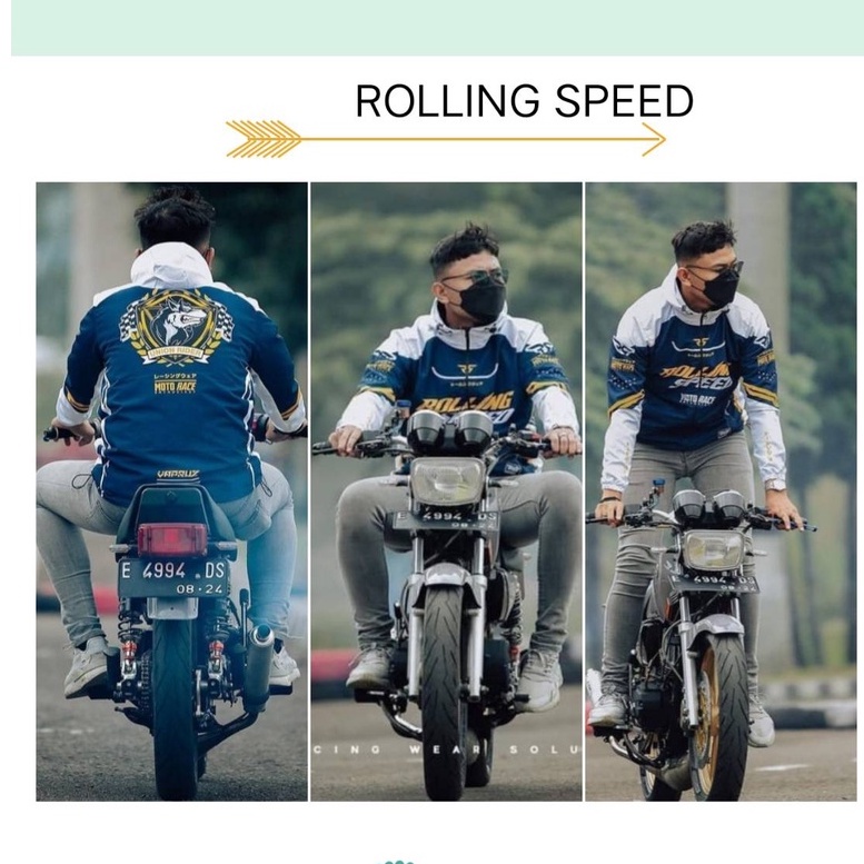 Jual JAKET ROLLING SPEED PRINTING | Shopee Indonesia