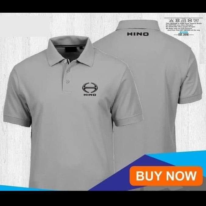 Jual Shopee Kaos Polo Shirt Baju Kerah Distro Hino Indonesia