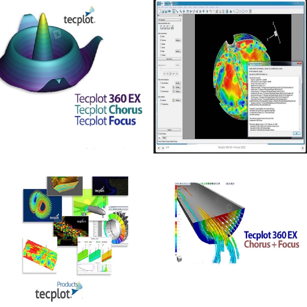 Jual [work]Tecplot 360 EX + Focus 2023 2022 2021 2020 Produk Tecplot ...