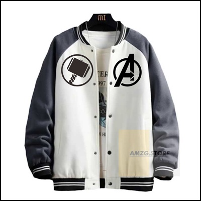 Jual JAKET THOR BIG SIZE 3XL 4XL 5XL 6XL VARSITY BIG SIZE AVENGERS