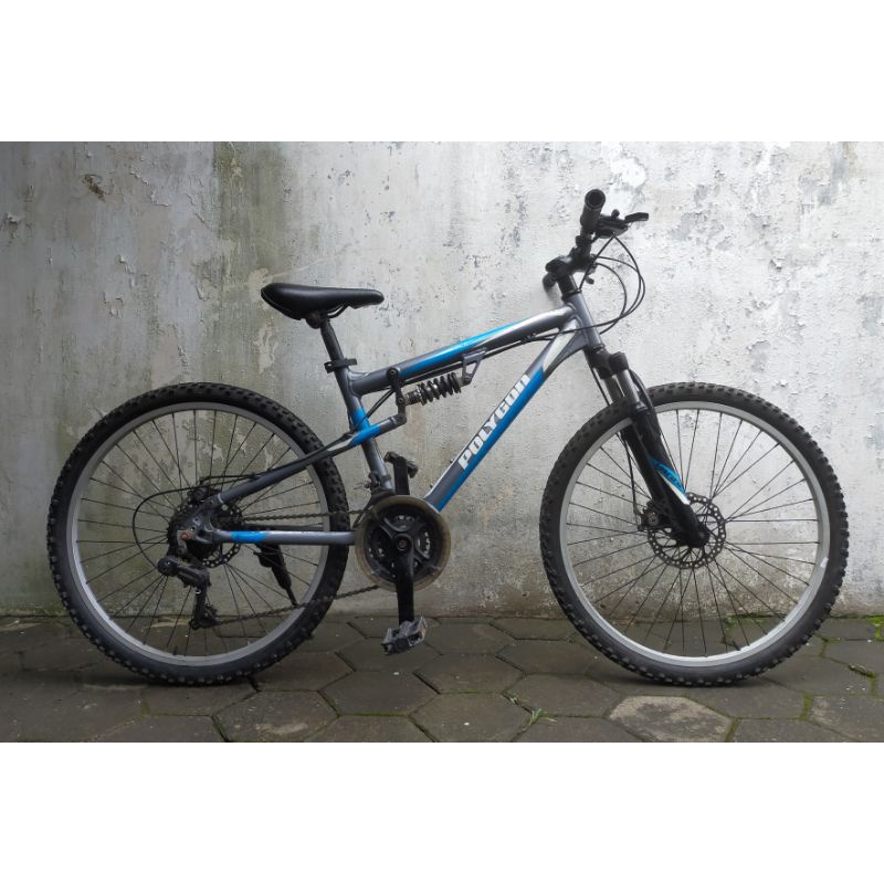 Jual sepeda Polygon vander 24 inch full suspensi | Shopee Indonesia