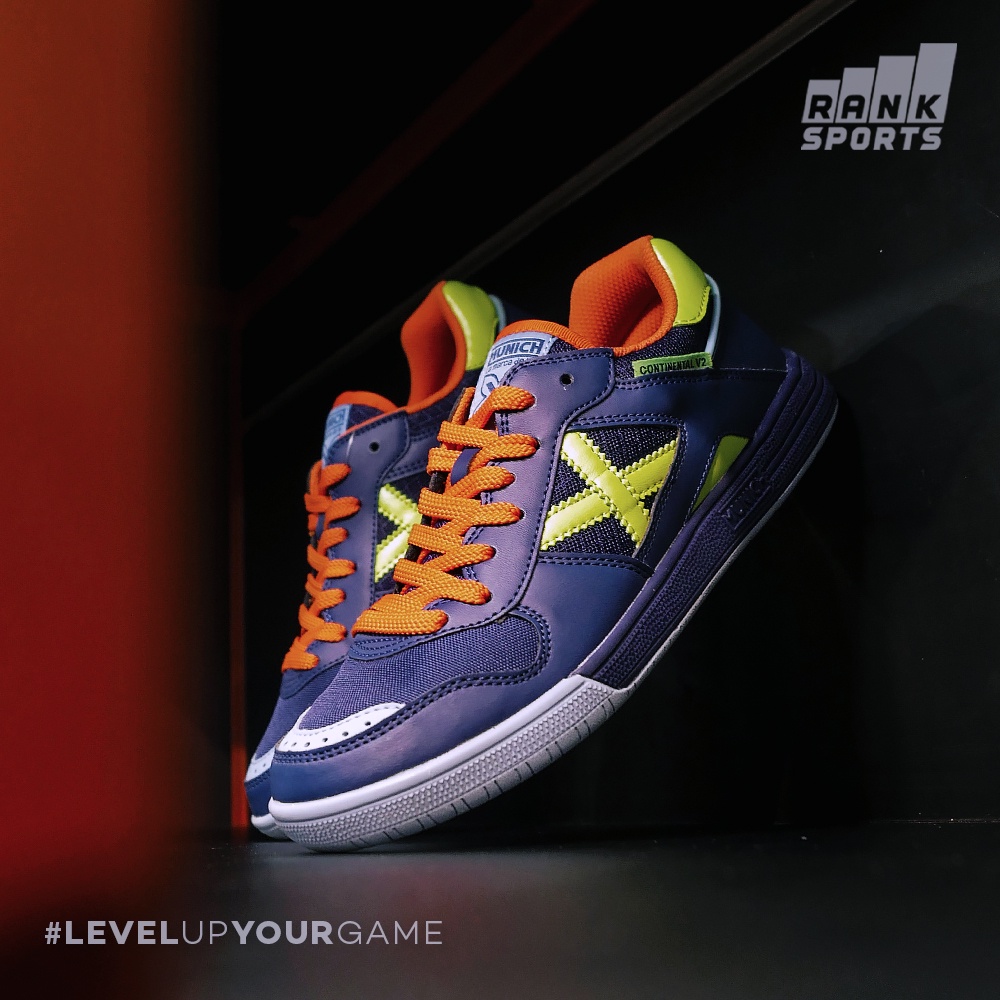 Jual SEPATU FUTSAL X MUNICH CONTINENTAL V2 38 NAVY Shopee Indonesia