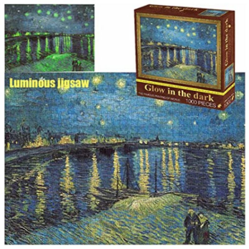 Jual Puzzle Glow In The Dark 1000 pcs Museum 70 x 50 cm | Shopee Indonesia