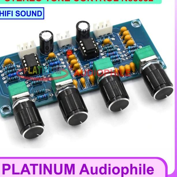 Jual Tone Control Stereo NE5532 Hifi Pre Amplifier NE5532 | Shopee