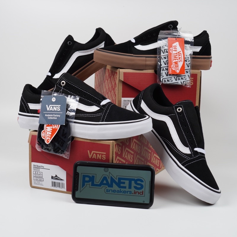 Vans Old Skool Pro Black White Original