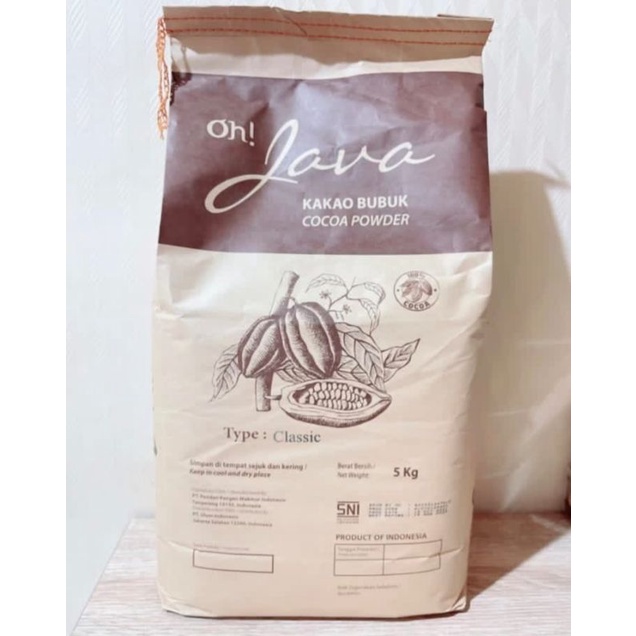Jual Oh Java Cocoa Powder DARK 250gr - REPACK | Shopee Indonesia