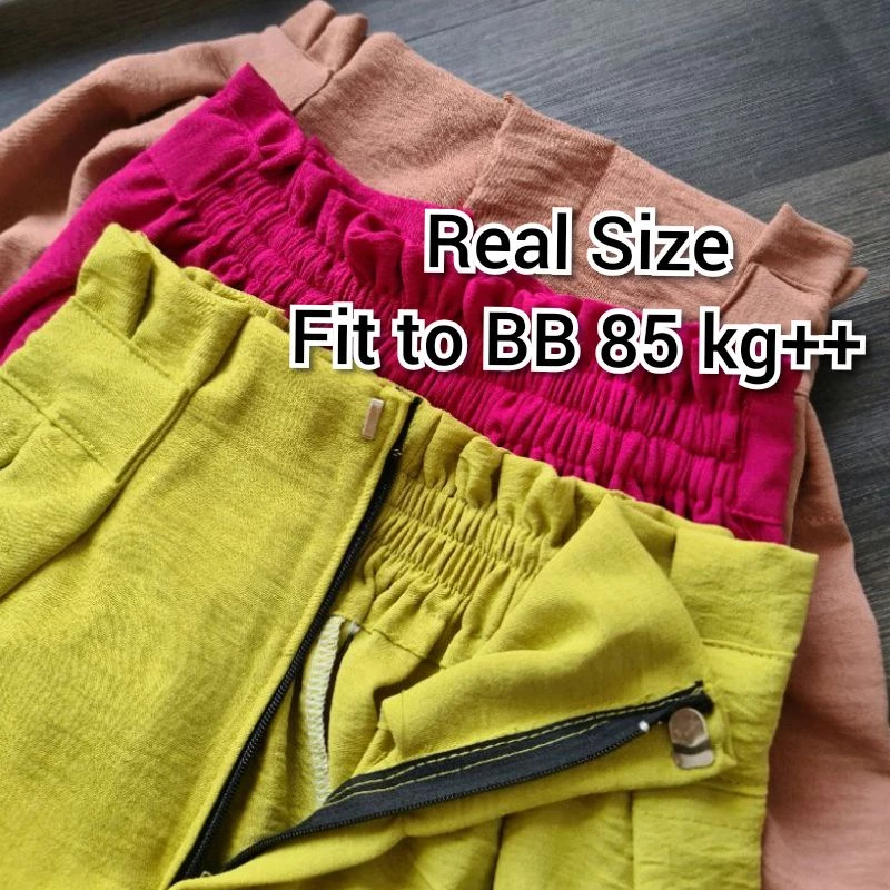 Kulot Highwaist Pita Airflow Crinkle Jumbo