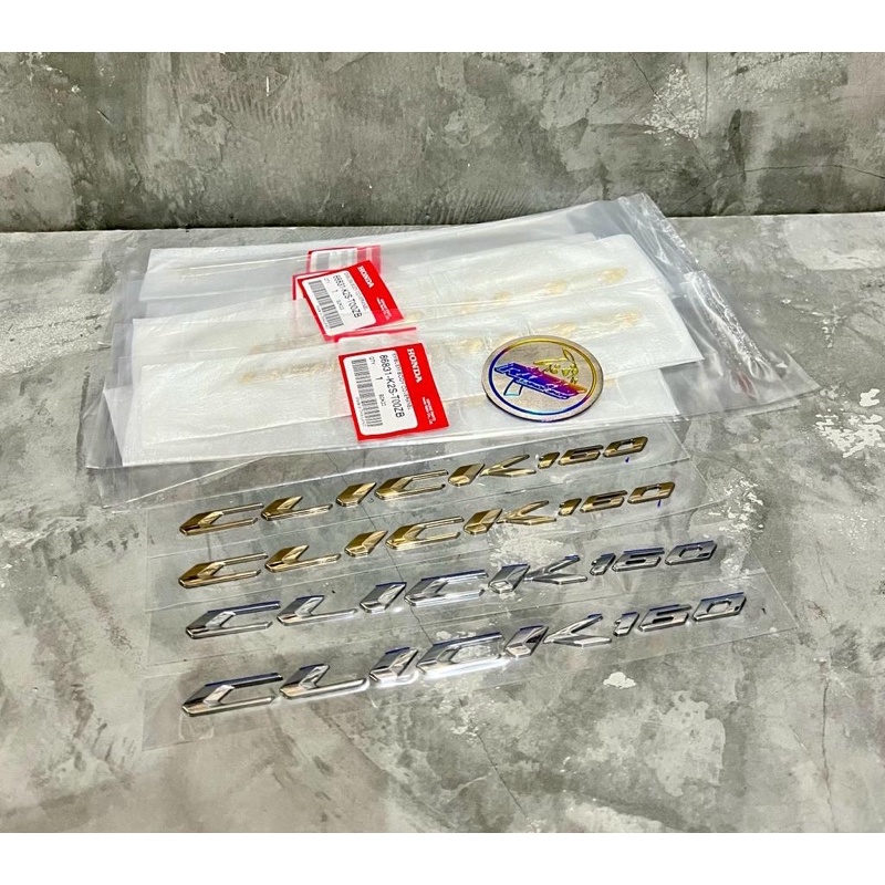Jual Emblem click 160 original honda thailand 1 set | Shopee Indonesia