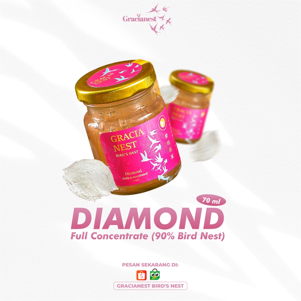 Jual Minuman Sarang Burung Walet Diamond Fully Concentrated 70 Ml Shopee Indonesia 