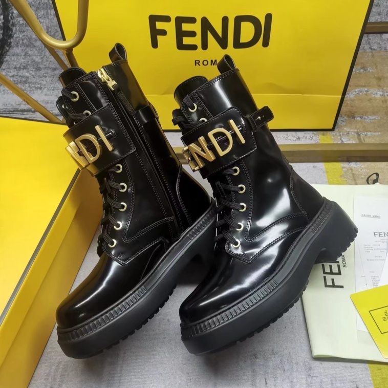 Fendi martin clearance boots