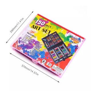 Jual KUKE ART SET 150 & 208 PCS CRAYON KRAYON FULL SET 150 & 208 PCS ...