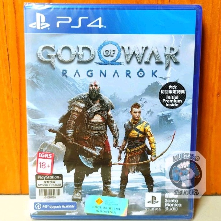 Jual God of War Ragnarok PS4 PS5 Kaset God of War Ragnarök Original ...