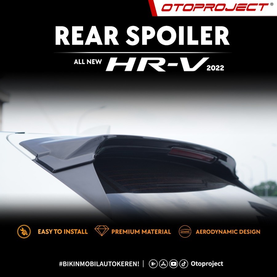 Jual Rear Spoiler All New HRV 2022 | Shopee Indonesia