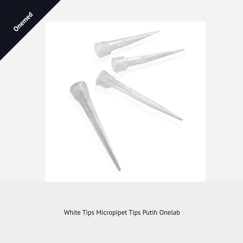 Jual White Tips isi 10pcs/Micropipet Tips Putih (0.110 microliter