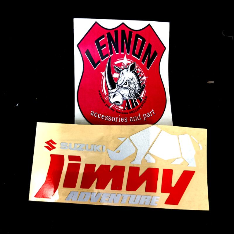 Jual Stiker sticker cutting Jimny adventure suzuki katana | Shopee