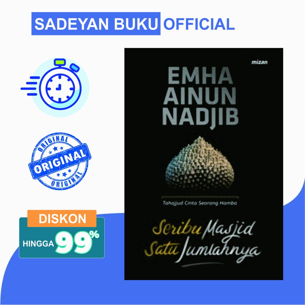 Jual Seribu Masjid Satu Jumlahnya Emha Ainun Nadjib Mizan Publishing Shopee Indonesia