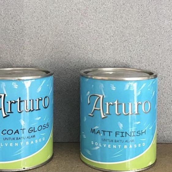 Jual Arturo Top Coat dan Coating Batu Alam ukuran kaleng (1kg) | Shopee