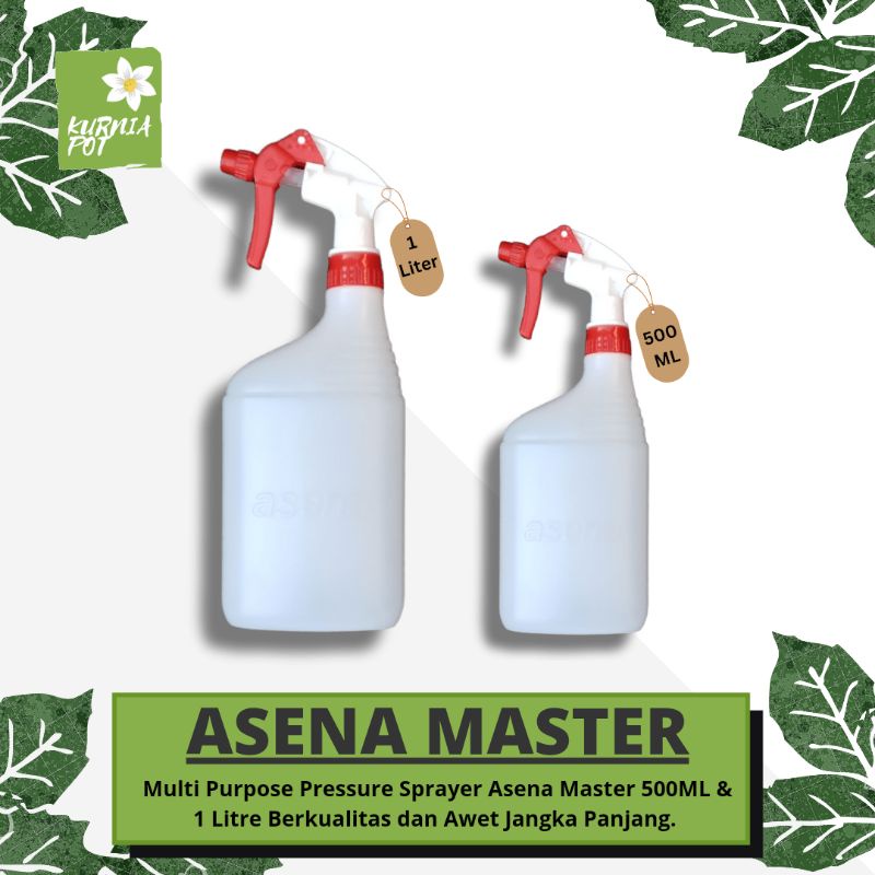 Jual Botol Semprotan Air ASENA 500 ML dan 1 Liter Water Sprayer ...
